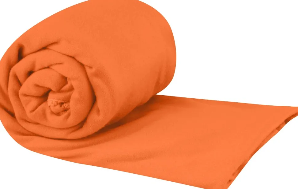 Sea To Summit Towel Pocket Medium 100X50Cm Outback Matkapyyhe, Oranssi
