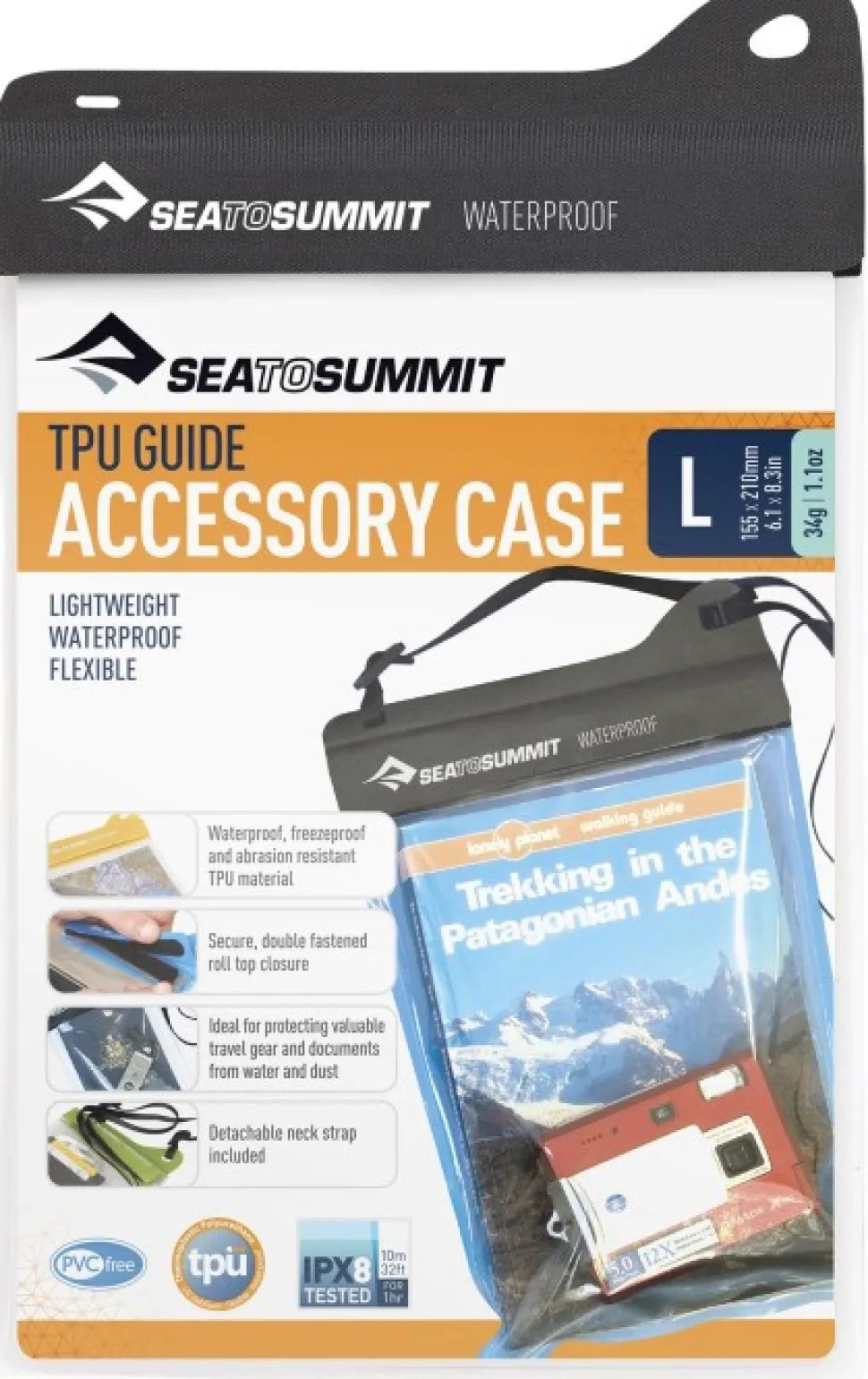 Sea To Summit Tpu Accessory Case Waterproof Large 215X150 Mm