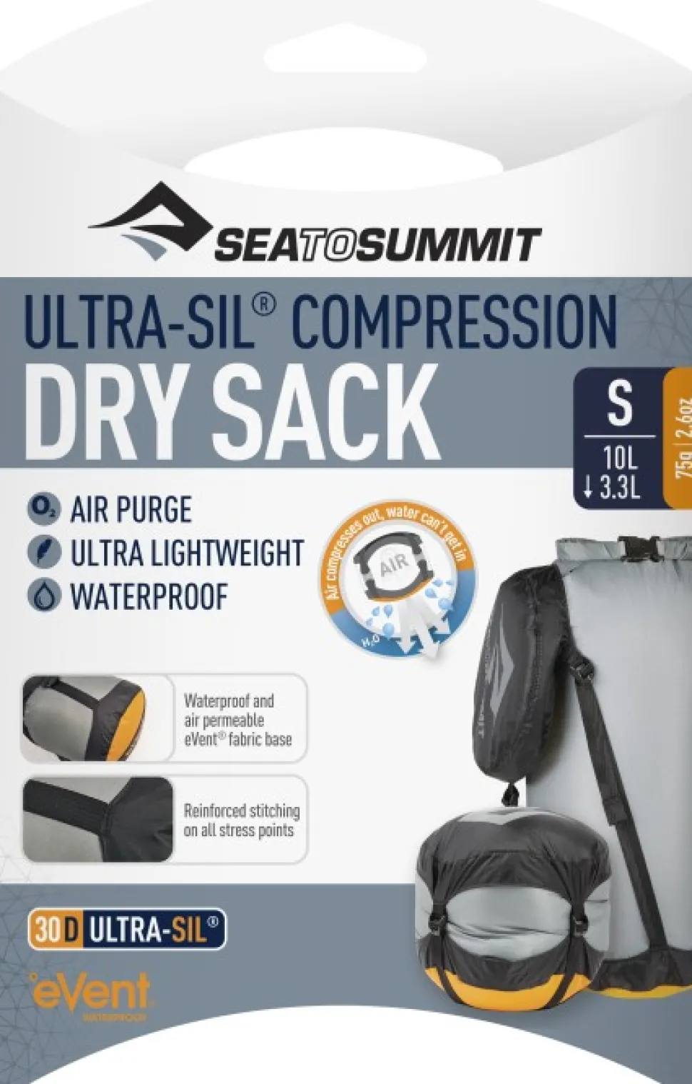 Sea To Summit Ultra-Sil Event Compression Kompressiopussi, S