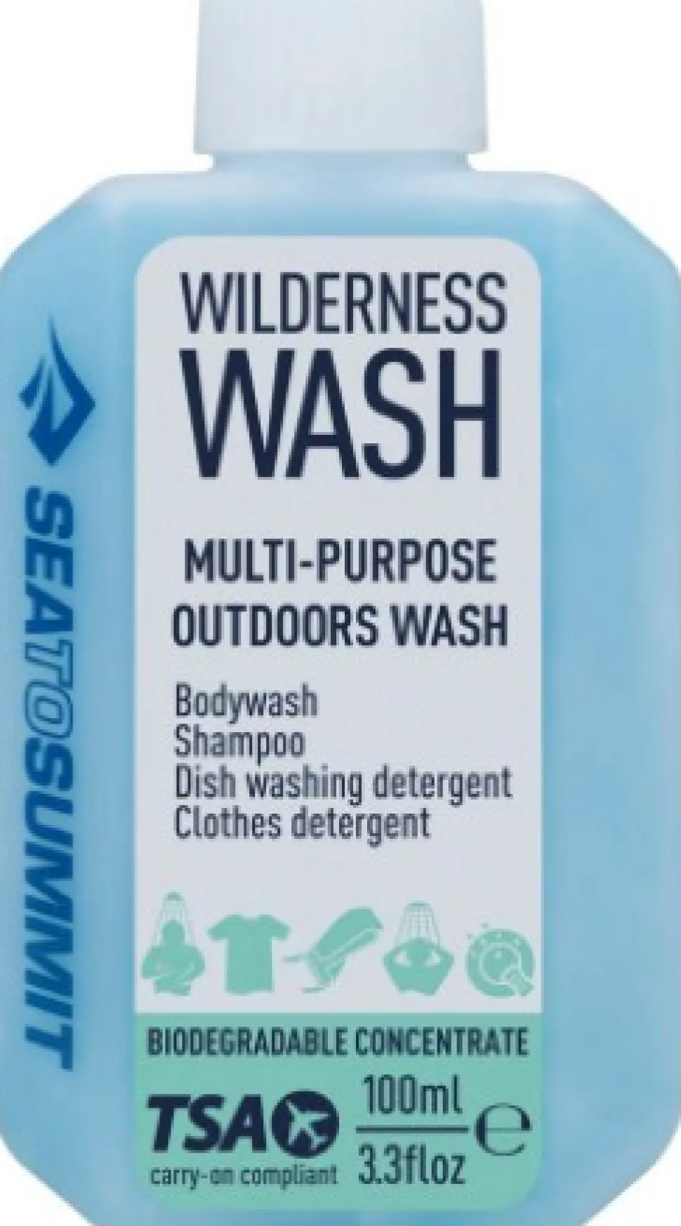 Sea To Summit Wilderness Wash Tiivistetty Nestesaippua, 100 Ml