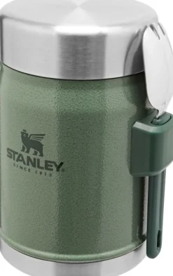Stanley The Legendary Food Jar + Spork 0.4L Hammertone Green