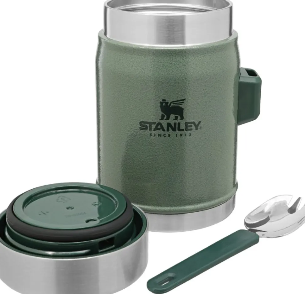 Stanley The Legendary Food Jar + Spork 0.4L Hammertone Green