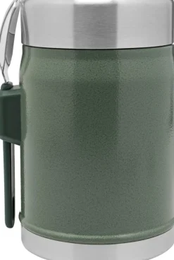 Stanley The Legendary Food Jar + Spork 0.4L Hammertone Green
