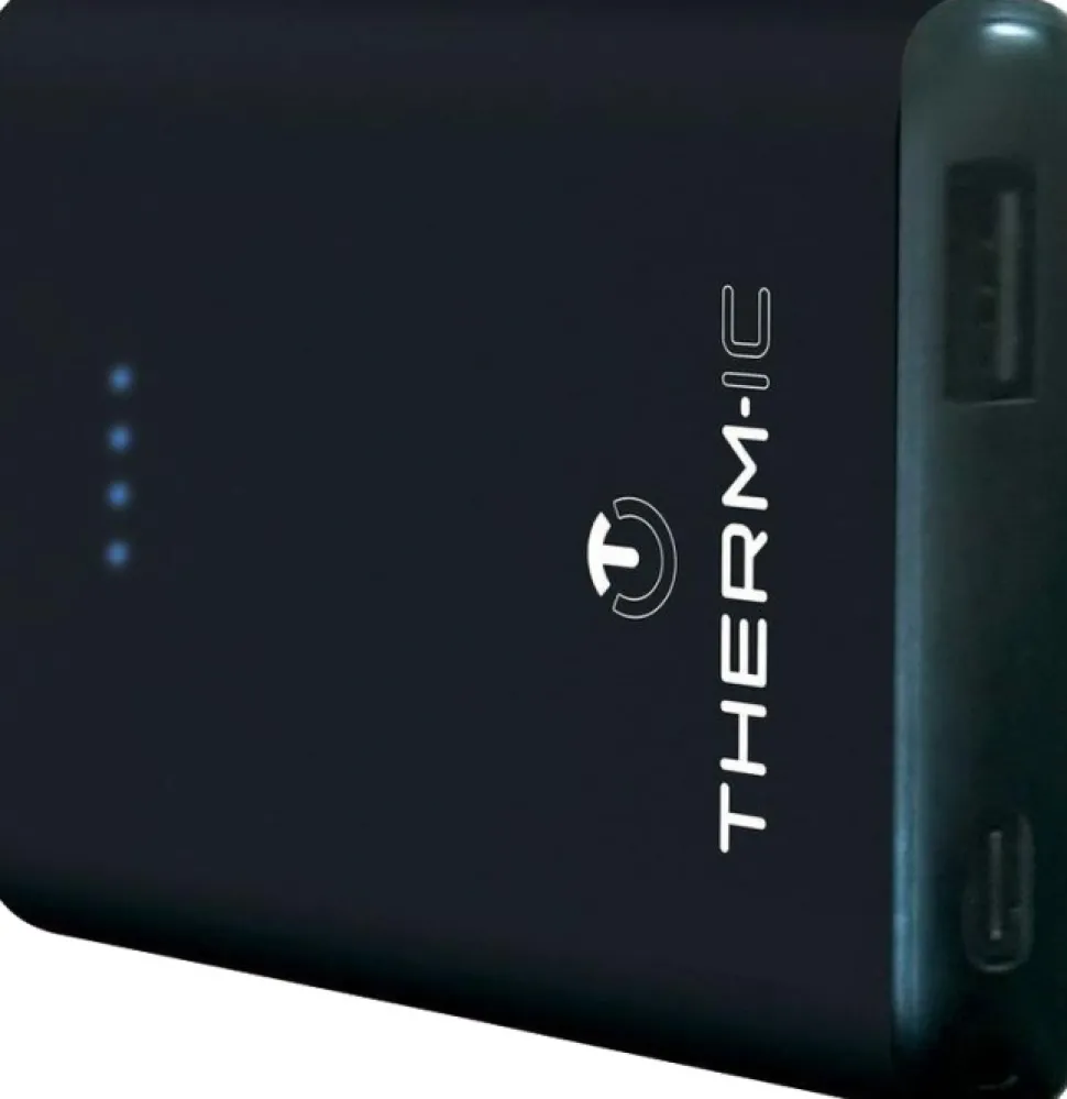 Thermic Slim Universal Powerbank Virtapankki, 5000 Mah, Musta