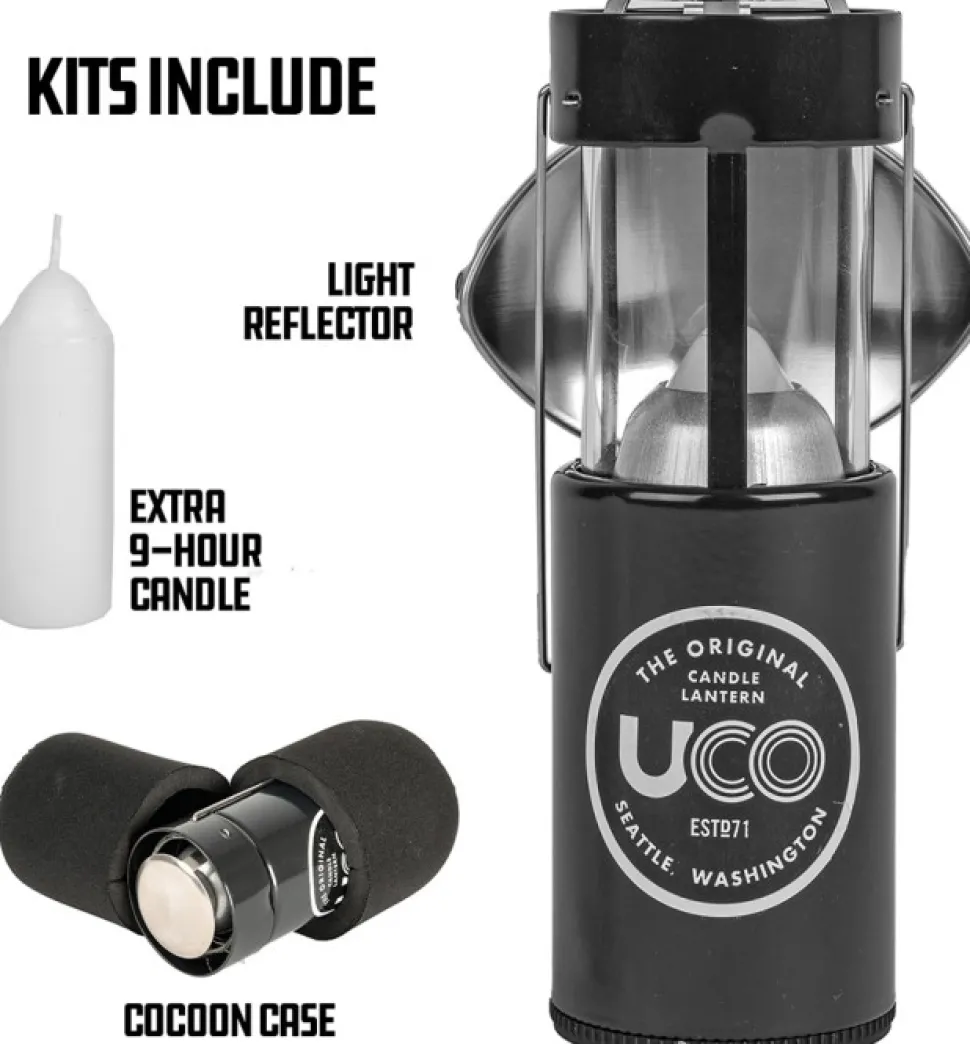 Uco Original Kynttilalyhtysetti, Punainen